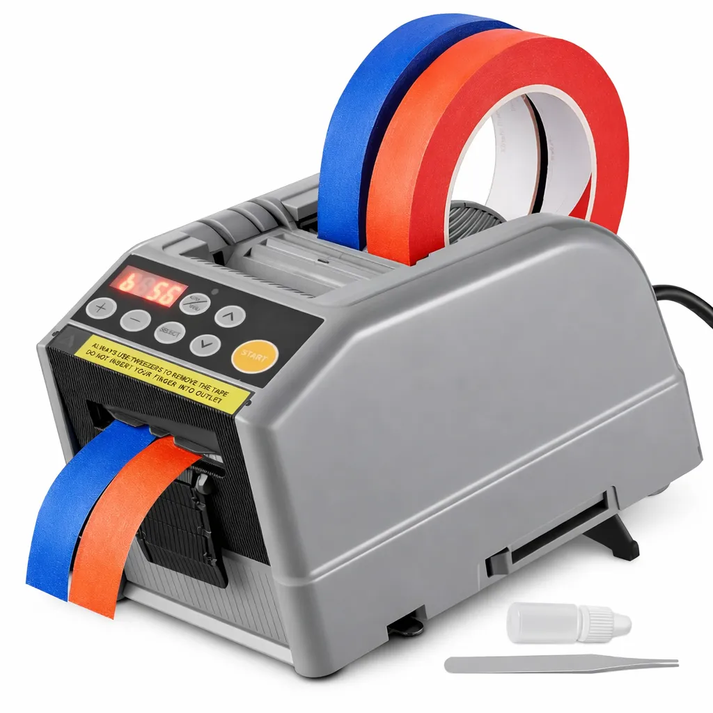 Corbond Automatische Tapedispenser – Elektrische Tapesnijmachine (6–60 mm bandbreedte)